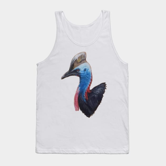 Cassowary Tank Top by kc-art